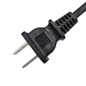 Wholesale RoHS AC Chinese Power Cable , 10A 250V PVC Insulation 2 Prong Power Cable from china suppliers