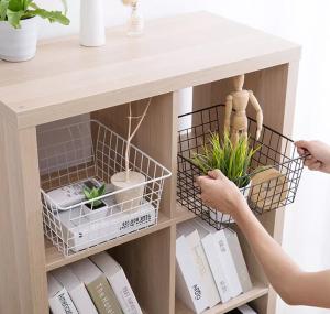 Wholesale Customized Home Decor 1mm Wire Mesh Storage Baskets Household Multifunction from china suppliers