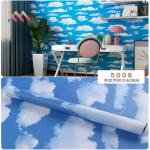 Household 3D Wall Paper Sticker PVC Material 45cm Width Oil Proof Peel Stick