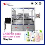 6 Heads Detergent Packing Dishwashing Liquid Filling Machine 60BPM