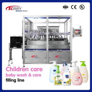 Wholesale CE ISO9001 Electric Dishwashing Liquid Filling Machine 60 Bottles / Min from china suppliers