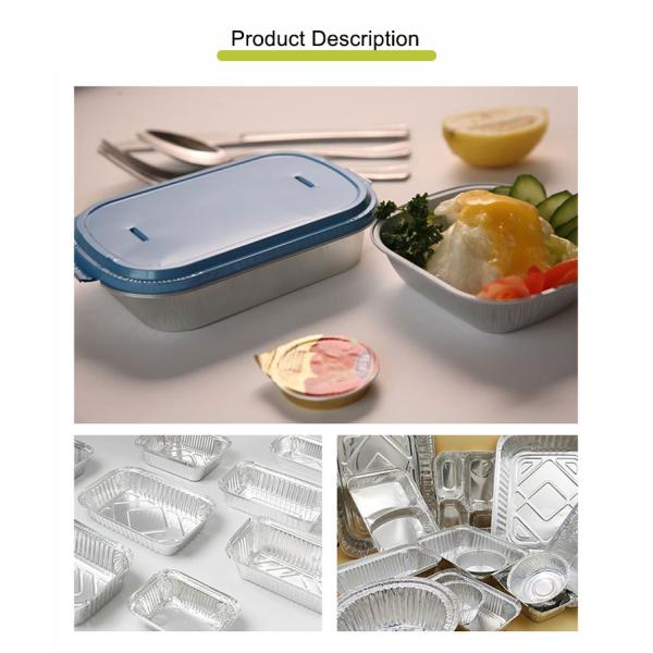 Aluminum foil container manufacturing process