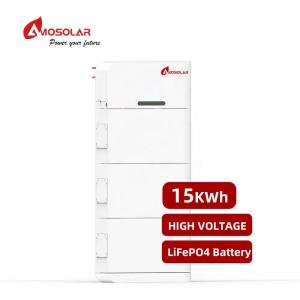 Wholesale LiFePO4 Stackable Battery for Home Solar Energy Storage 10kwh-25KWh 200V/300V/400V/500V from china suppliers