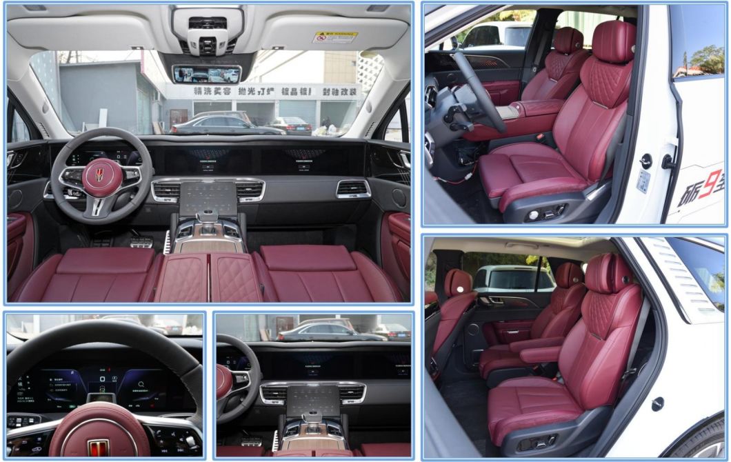High Quality Hongqi E-HS9 4/6/7 Seats Electric SUV Used Car Electric Car Sell