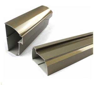 Wholesale 6063 OEM Champagne Anodized Customized Aluminium Kitchen Profiles for Kitchen Cabinet Building Decoration Materials from china suppliers