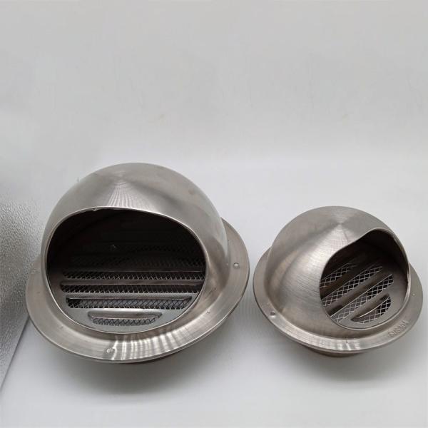 6" Wall Kitchen Stainless Steel Vent Cover Wall Round Vent Exhaust And Pipe Air Vent Cap