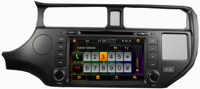 Autoradio for Kia K3 /RIO 2011-2012 with car gps navigation OCB-8047