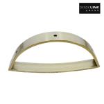 Titanium Gold Beauty Salon Chair Stainless Steel Handrail Barber Chair Base High