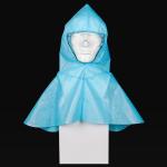 Single Use Blue Disposable Balaclava Hood / Surgical PE PP Head Cover