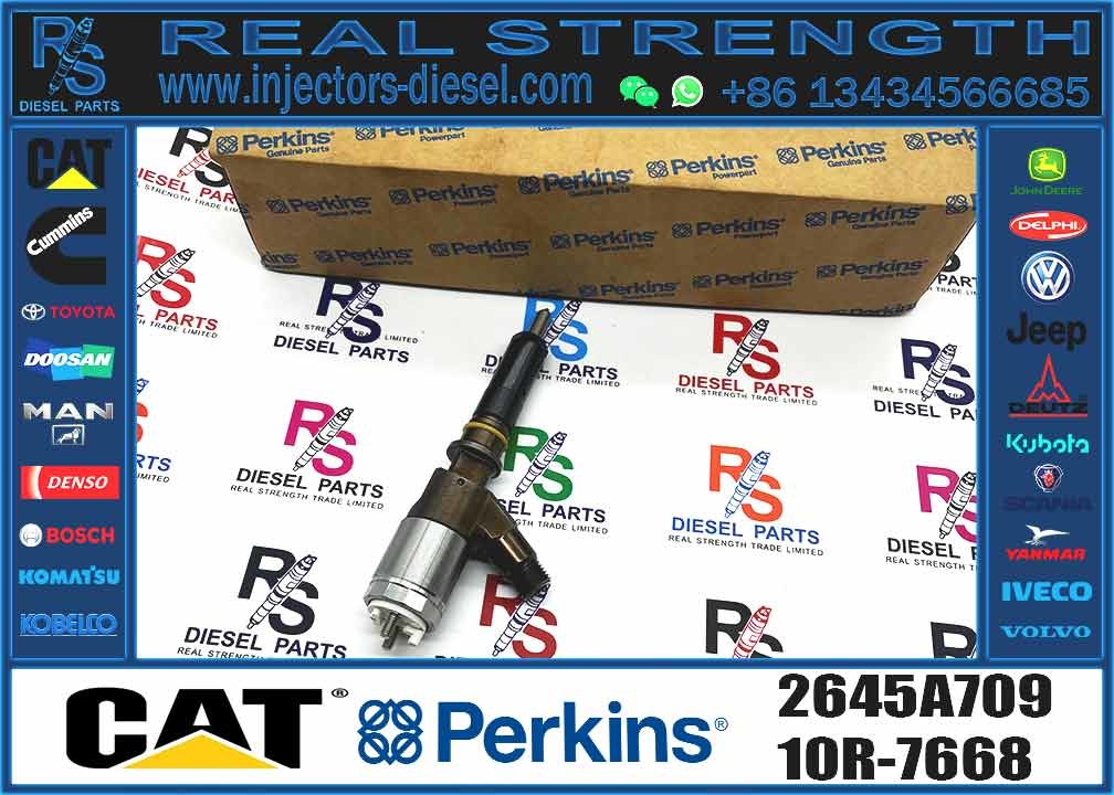 C6.6 Engine inyector CAT 320D Diesel Common Rail Fuel Injector 282-0490 2645a709 for PERKIN Caterpillar Excavator Inject