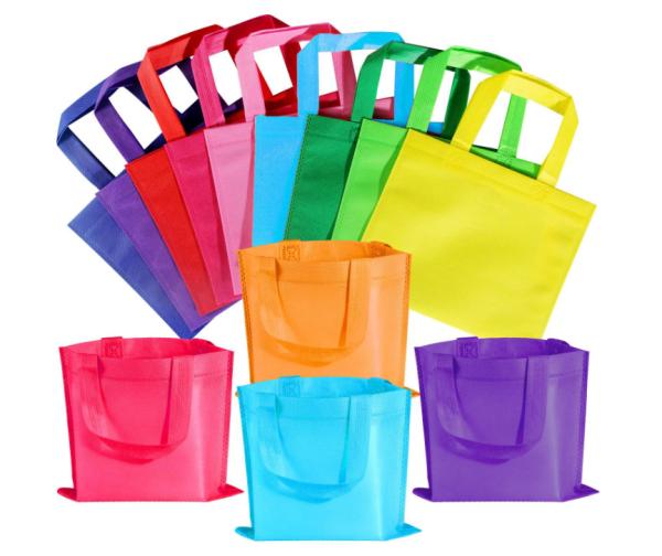 Wholesale Blank Non Woven Party Gift Bags DIY Treat Tote Bags With Handles Party