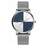 3atm Waterproof Ultra Thin Watches Japan Quartz Men'S Thin Metal Watch Band
