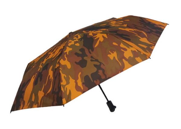 21 Inch Fashion Full Color Printing Strong Travel Umbrella , Compact Travel