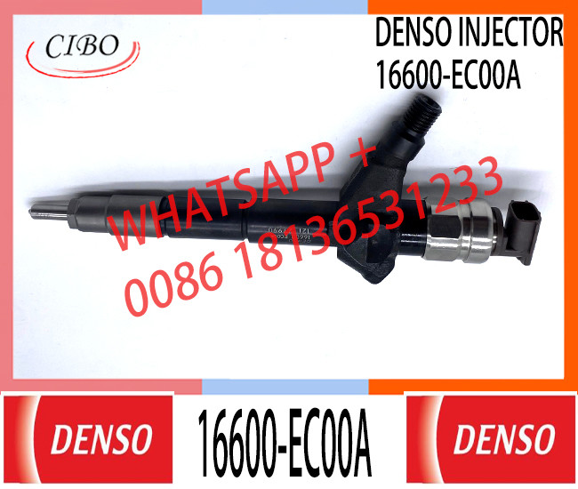 Diesel Fuel injector 16600-EC00A 16600-EC00D 16600-EB70C 16600-EB70B 095000-6250 for Nissan Frontier Navara YD25