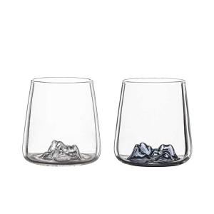 Wholesale Mountain Shaped Whisky Glass Cup high borosilicate 400ml from china suppliers