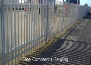 Wholesale 2.4m Height x 2.75m Width Palisade Fencing Panels Powder Coated Black HOt dipped Galvanized from china suppliers