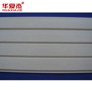 Wholesale 300mm X 17mm PVC Slatwall Panels The Perfect Fit for Impact Resistance and Garage Wall Organization from china suppliers