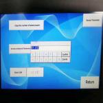 Door Frame Walk Through Metal Detector Temperature Measurment For Supermarkets