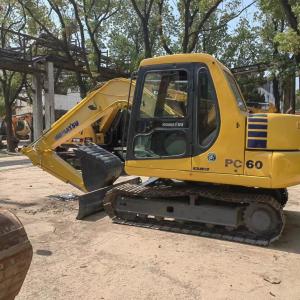 Wholesale PC60 Original Komatsu 60 Mini Used Excavator Professional Tracked Excavator from china suppliers