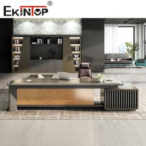 Wholesale Luxury Executive Wood Office Desk Office Workstation Table from china suppliers