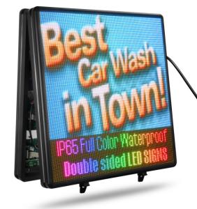 Wholesale Outdoor Digital LED Signs 30m , 64x64cm LED Advertising Display from china suppliers