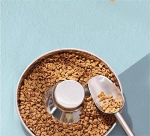 Wholesale Thickened Stainless Steel Slow Food Bowl Household Anti Choking Anti-Upset Dog Bowl Feeder from china suppliers
