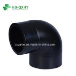 Black Oxide Finish Butt Fusion 45 Degree Elbow HDPE Pipe Fittings for Water