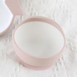 Custom BPA Free Baby Food Bowl Set , Food Grade Suction Baby Silicone Bowl