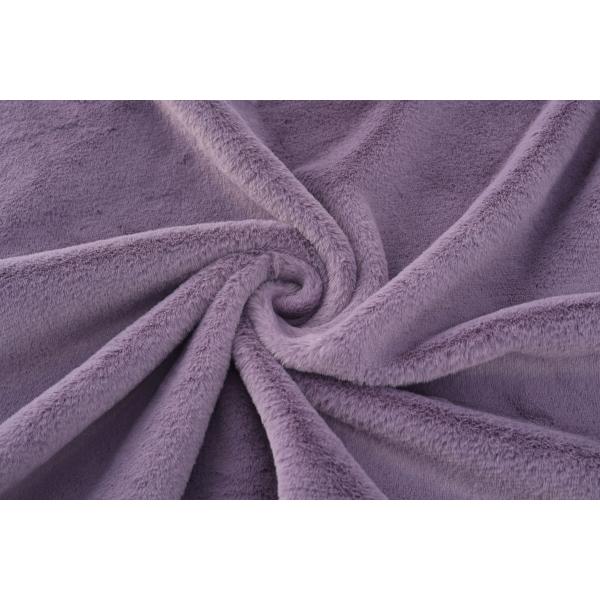 Stock Lot Color 100% Polyester 20mm Faux Fur Fabric Lifelike Ferret Mink Plush Fabric for Women's Coat Blankets for Winter