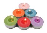 12g 24g 4hrs 8 Hours Coloured Tealight Candles Paraffin Wax Mini For Wedding
