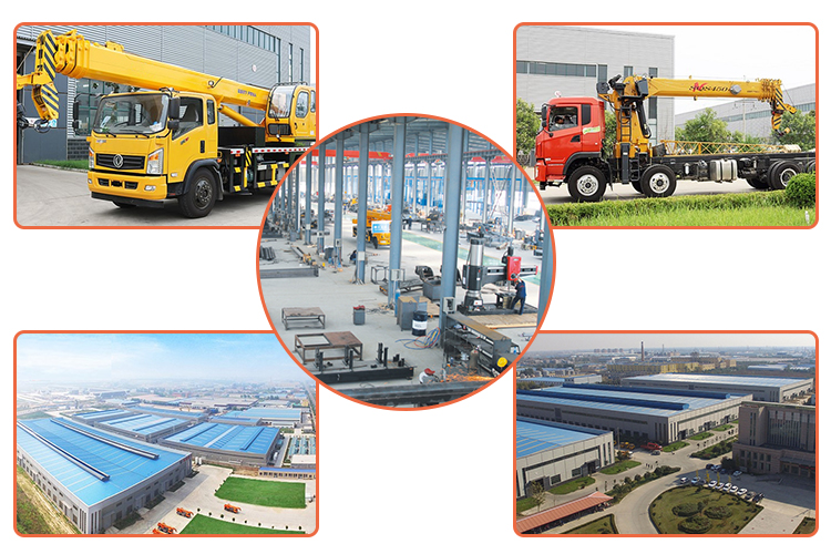 11.5m Max. Lifting Height 4 Ton Truck Mounted Crane For Safe And Smooth Operation
