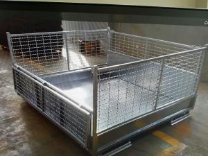 Wholesale Zinc Plated Warehouse Storage 50x100mm Steel Q235 Wire Mesh Cage from china suppliers