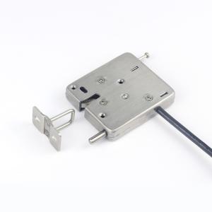 Wholesale SUS 430 Shell Electronic Solenoid Lock For Food Delivery Cabinet from china suppliers