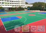 Outdoor Basketball Sport Court Field Flooring Easy To Construct , IAAF / ITP