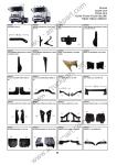 ISUZU DECA360 GXZ360 FVZ300 Truck Spare Parts accesories body parts
