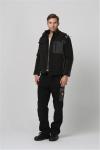 Windproof Cold Weather Workwear 320gsm Mens Softshell Work Jackets