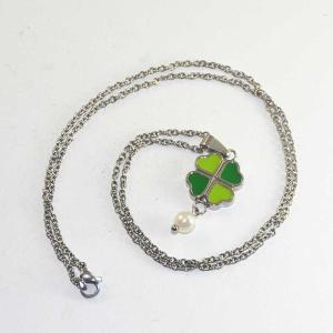 Wholesale New Fashion Ladies 316L High Quality Charming Pendant Chain Necklace LPN204-2 from china suppliers