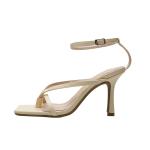 3193-2 Sexy Open-Toed High Heels Are Thin High Heel Sandals Stiletto Banquet Net