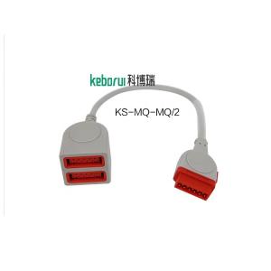 Wholesale Dual Marquette Patient Monitor GE IBP Cable Compatible 0.3M Length from china suppliers