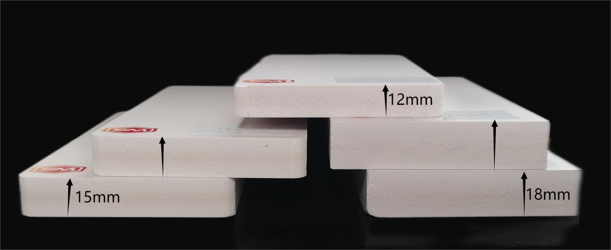White 1220*2440mm PVC Celuka Foam Board 10mm Thickness For UV Printing