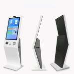 Hunghui 32inch Restaurant Touch Screen Kiosk / Food Ordering Payment Kiosk