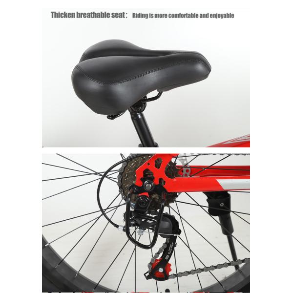 Comfortable Swallow Handlebar Fat Tire Bike OEM Customizable Snow Mountain Beach Cruisers Cycle Bicycle 26inches