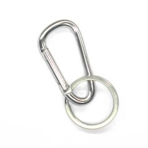 Wholesale 28MM Dia Small Carabiner Keychain Clips High Rigidity Excellent Abrasion Resistance from china suppliers