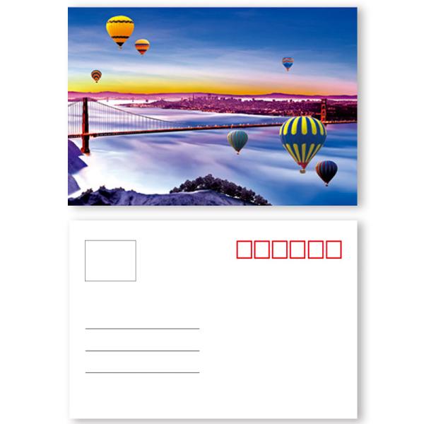 Custom Horror 12 x 17cm 3d Lenticular Images Happy Halloween Card For Holiday