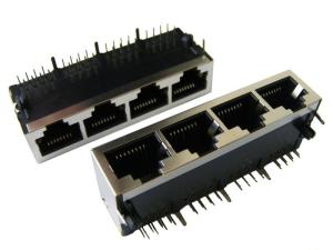 Wholesale RJ45 connector 1x4 90° from china suppliers