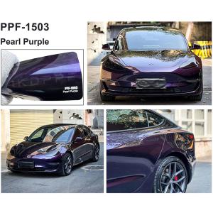 Wholesale Pearl Purple Dry Installation Color Paint Protection Film Self Adhesive PPF Wrap Colors from china suppliers