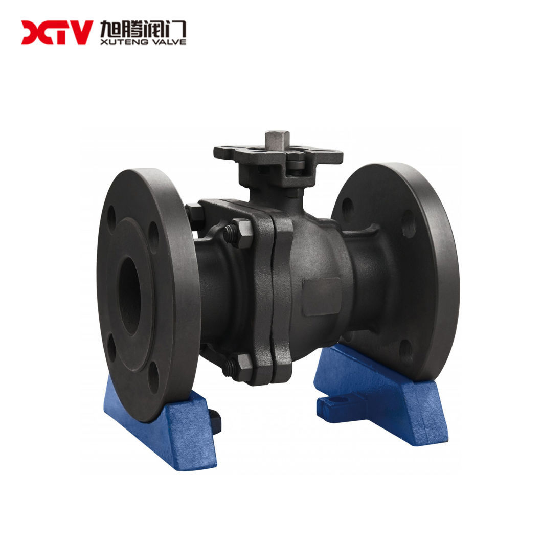 Stainless Steel High Platform Flanged Floating Ball Valve (600LB)