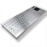2.4G Industrial Wireless Keyboard Stainless Steel SUS304 Violence Resist