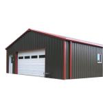 Light Metal 140km/H Prefab Warehouse Buildings Construction Q235 Q345 Gable