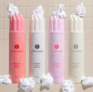 Wholesale Private Label OEM Amino Acid Whipped Lash Shampoo Cleansing Foam Mousse Face Wash Makeup Remover Mousse Facial Cleanser from china suppliers